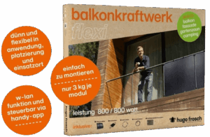 Balkonkraftwerk Set Flexi Starter-Kit 500/800W