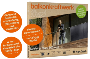 Balkonkraftwerk Set Flexi Starter-Kit 500/800W